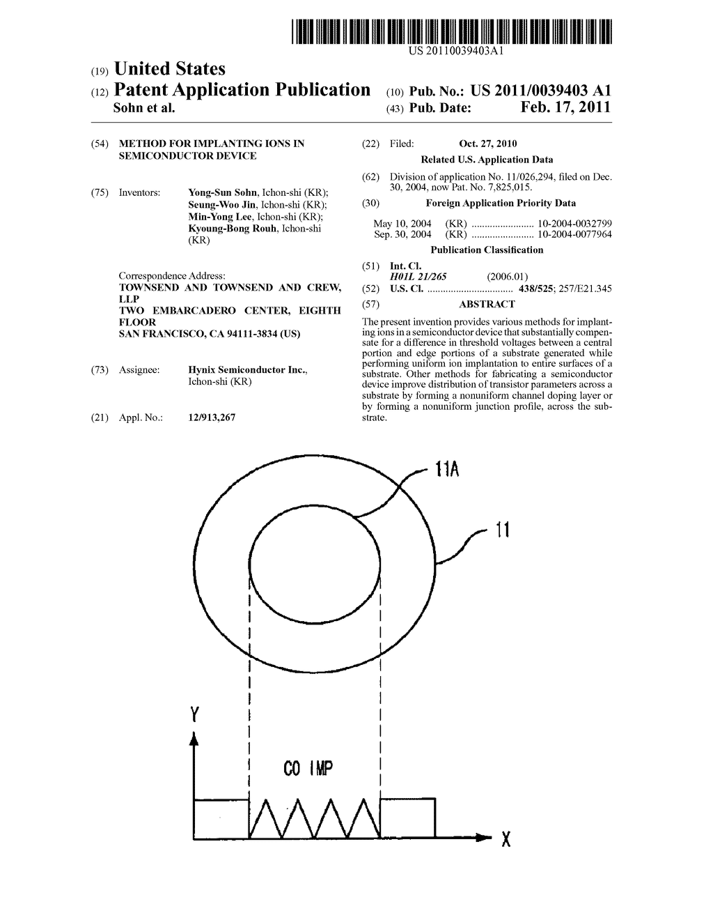 Method for Implanting Ions In Semiconductor Device - diagram, schematic, and image 01