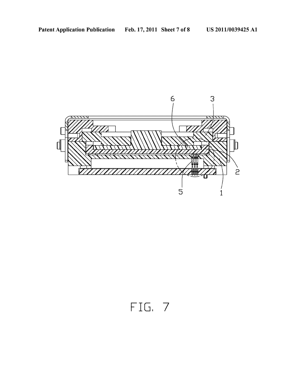 BURN-IN SOCKET ASSEMBLY WITH BASE HAVING PROTRUDING STRIPS - diagram, schematic, and image 08