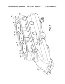 Exhaust plenum for distributing exhaust gas uniformly through a catalyst module diagram and image