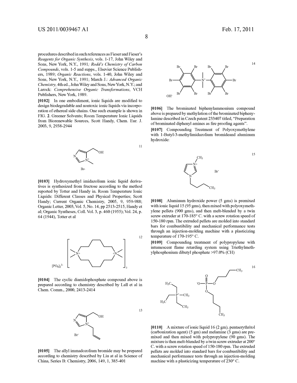 Ionic liquid flame retardants - diagram, schematic, and image 12