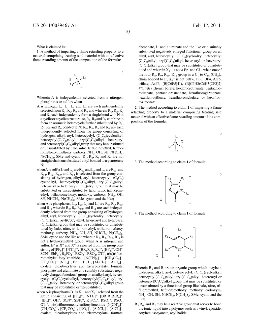 Ionic liquid flame retardants - diagram, schematic, and image 14