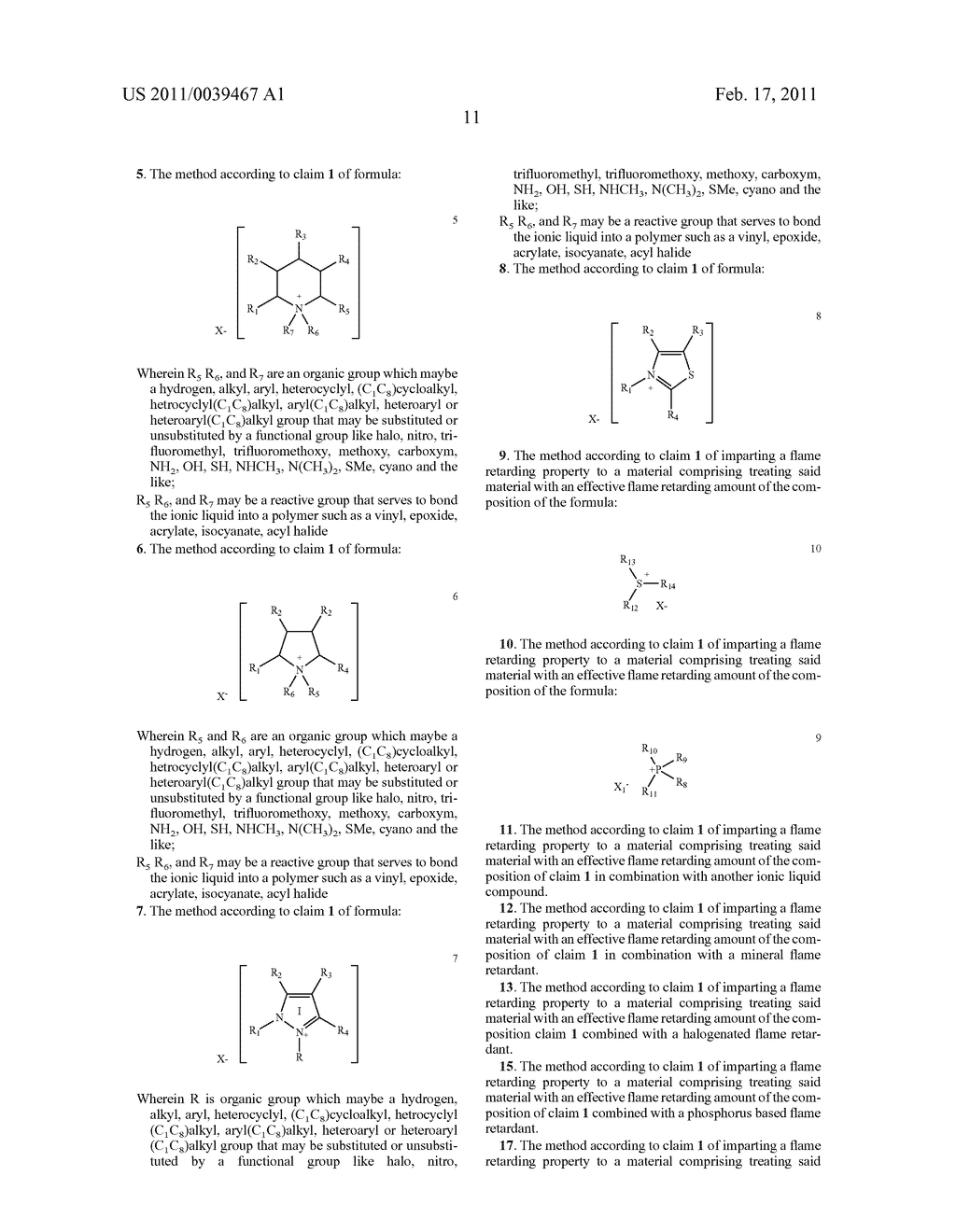 Ionic liquid flame retardants - diagram, schematic, and image 15