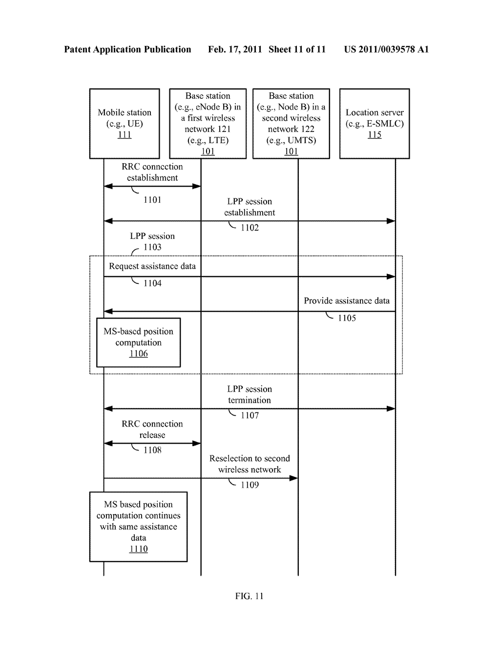 ASSISTANCE DATA FOR POSITIONING IN MULTIPLE RADIO ACCESS TECHNOLOGIES - diagram, schematic, and image 12