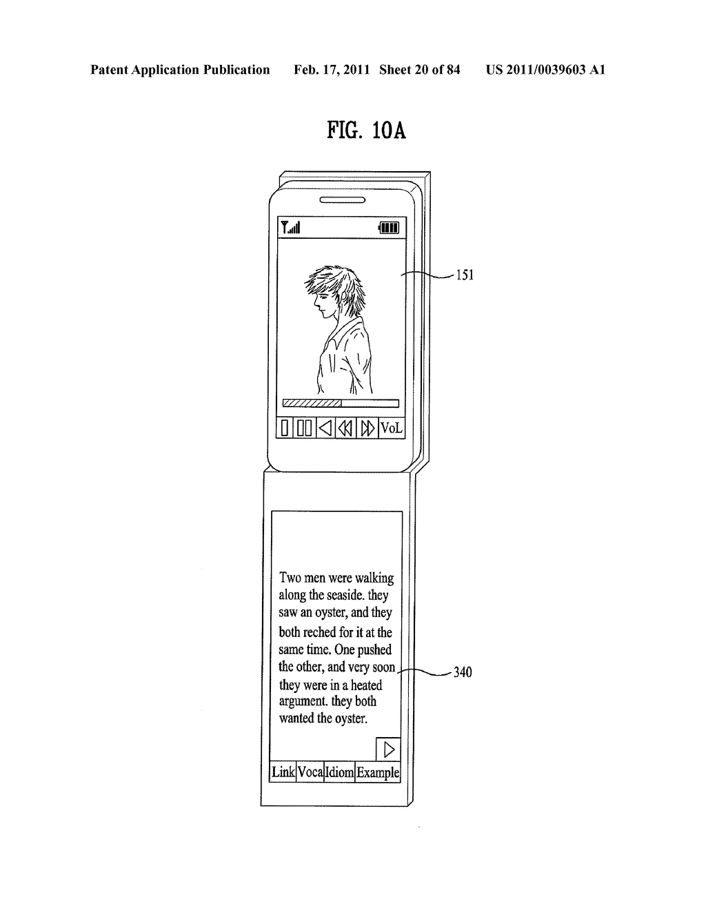 MOBILE TERMINAL AND DISPLAY CONTROLLING METHOD THEREOF - diagram, schematic, and image 21