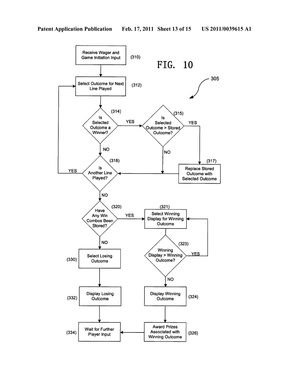 DETERMINATION OF GAME RESULT USING RANDOM OVERALL OUTCOME - diagram, schematic, and image 14