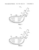 ANGLED CONNECTION FOR GOLF CLUB HEADS AND SHAFTS diagram and image