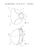 SELECTIVELY LIGHTENED WOOD-TYPE GOLF CLUB HEAD diagram and image