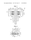 DEFLECTED BEARING SHIELD AS A BEARING SEAL FOR A PULLEY ASSEMBLY AND METHOD OF ASSEMBLY diagram and image