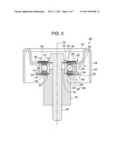 DEFLECTED BEARING SHIELD AS A BEARING SEAL FOR A PULLEY ASSEMBLY AND METHOD OF ASSEMBLY diagram and image