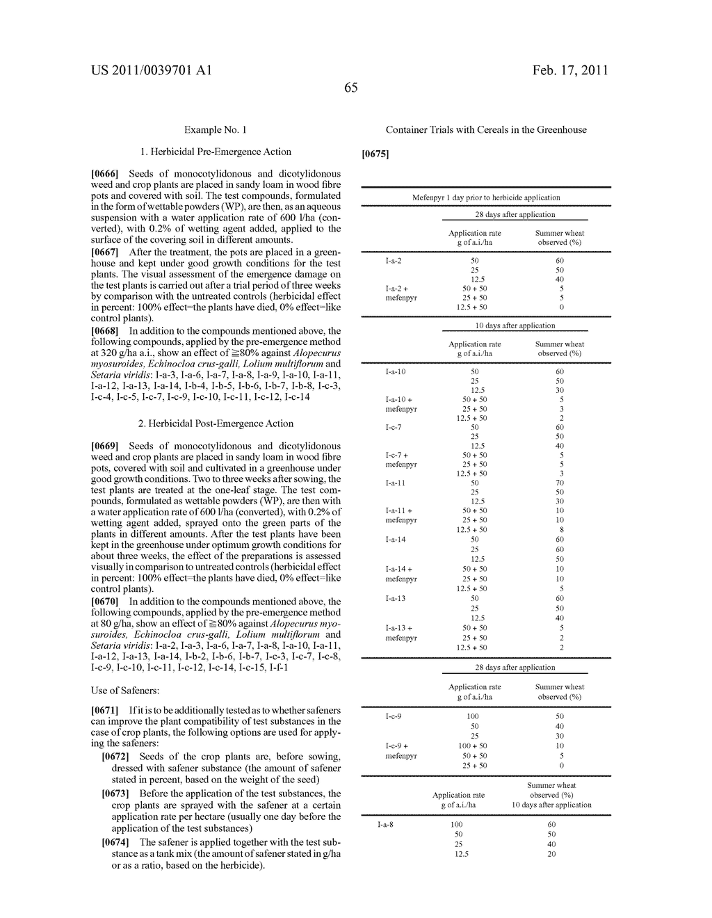 Phenyl-substituted Bicyclooctane-1,3-dione Derivatives - diagram, schematic, and image 66