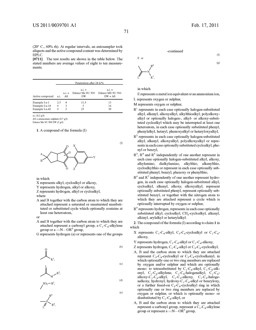Phenyl-substituted Bicyclooctane-1,3-dione Derivatives - diagram, schematic, and image 72