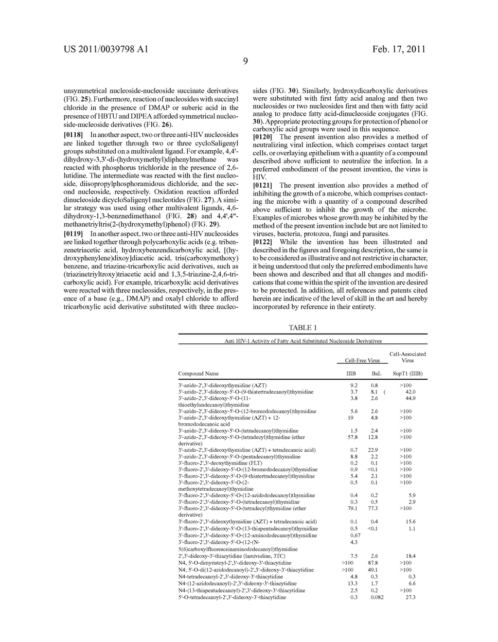 SUBSTITUTED NUCLEOSIDE DERIVATIVES WITH ANTIVIRAL AND ANTIMICROBIAL PROPERTIES - diagram, schematic, and image 43