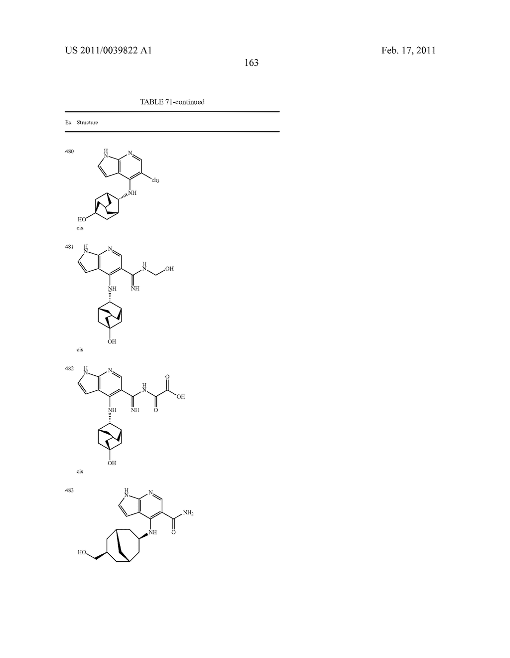 HETEROCYCLIC JANUS KINASE 3 INHIBITORS - diagram, schematic, and image 164