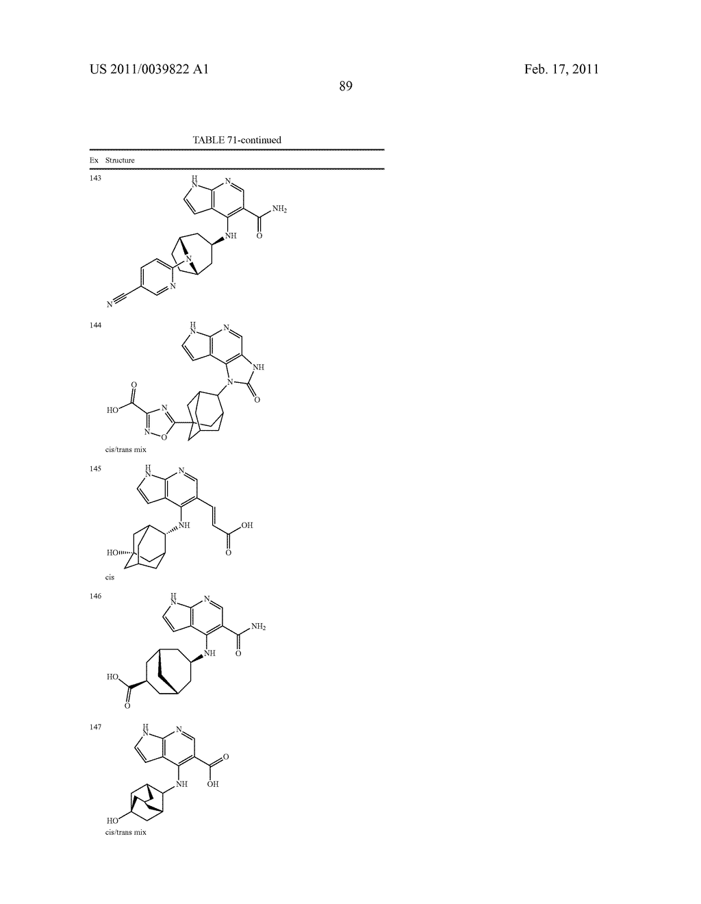 HETEROCYCLIC JANUS KINASE 3 INHIBITORS - diagram, schematic, and image 90