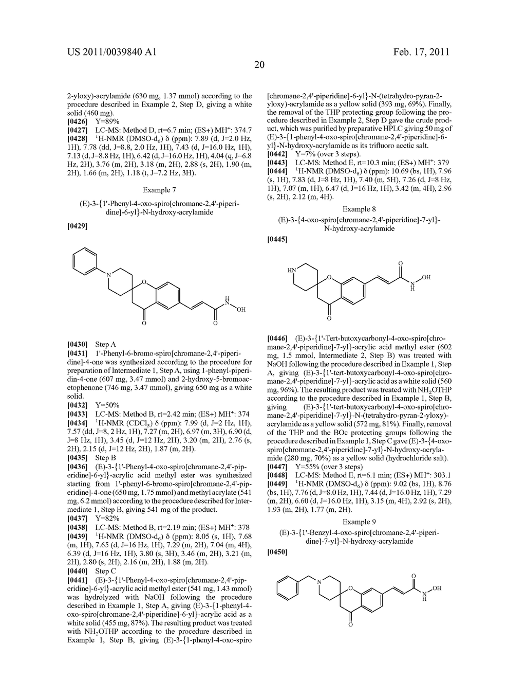 SPIROCYCLIC DERIVATIVES AS HISTONE DEACETYLASE INHIBITORS - diagram, schematic, and image 21