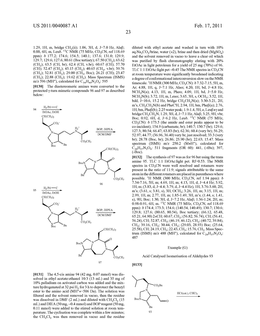 PEPTIDE TURN MIMETICS - diagram, schematic, and image 24