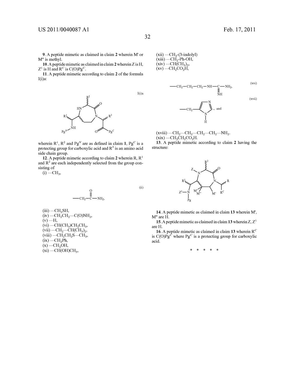 PEPTIDE TURN MIMETICS - diagram, schematic, and image 33