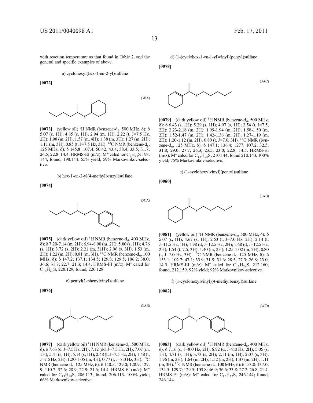 Organoactinide-, Organolanthanide-, and OrganoGroup-4-Mediated Hydrothiolation of Terminal Alkynes with Aliphatic, Aromatic and Benzylic Thiols - diagram, schematic, and image 18