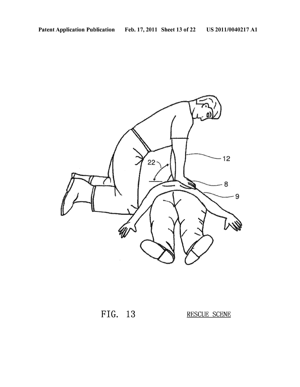 OPTICAL TECHNIQUES FOR THE MEASUREMENT OF CHEST COMPRESSION DEPTH AND OTHER PARAMETERS DURING CPR - diagram, schematic, and image 14