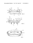 FLUID FILLED SEAL FOR CONTACTING THE HUMAN BODY diagram and image