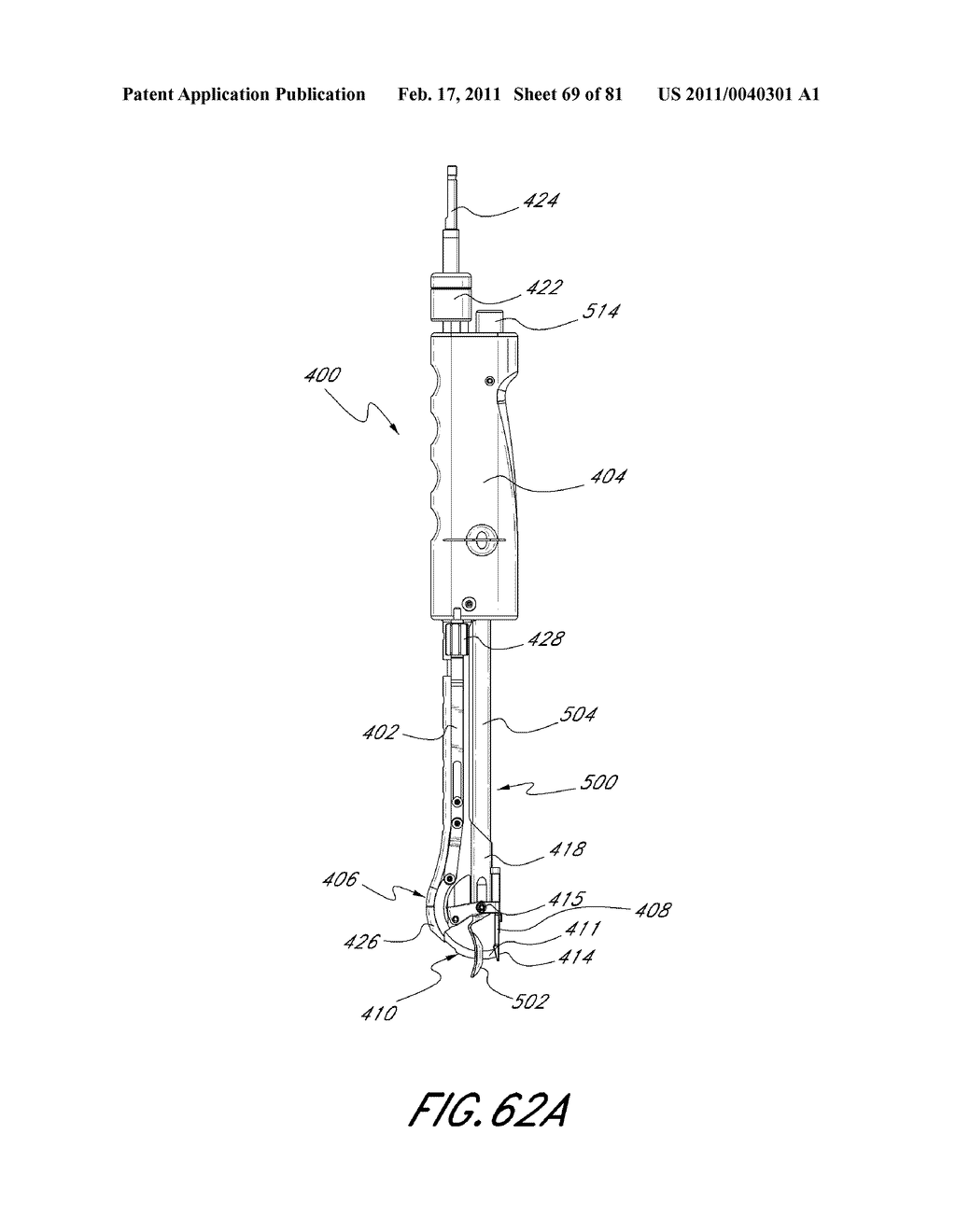 VERTEBRAL FACET JOINT DRILL AND METHOD OF USE - diagram, schematic, and image 70