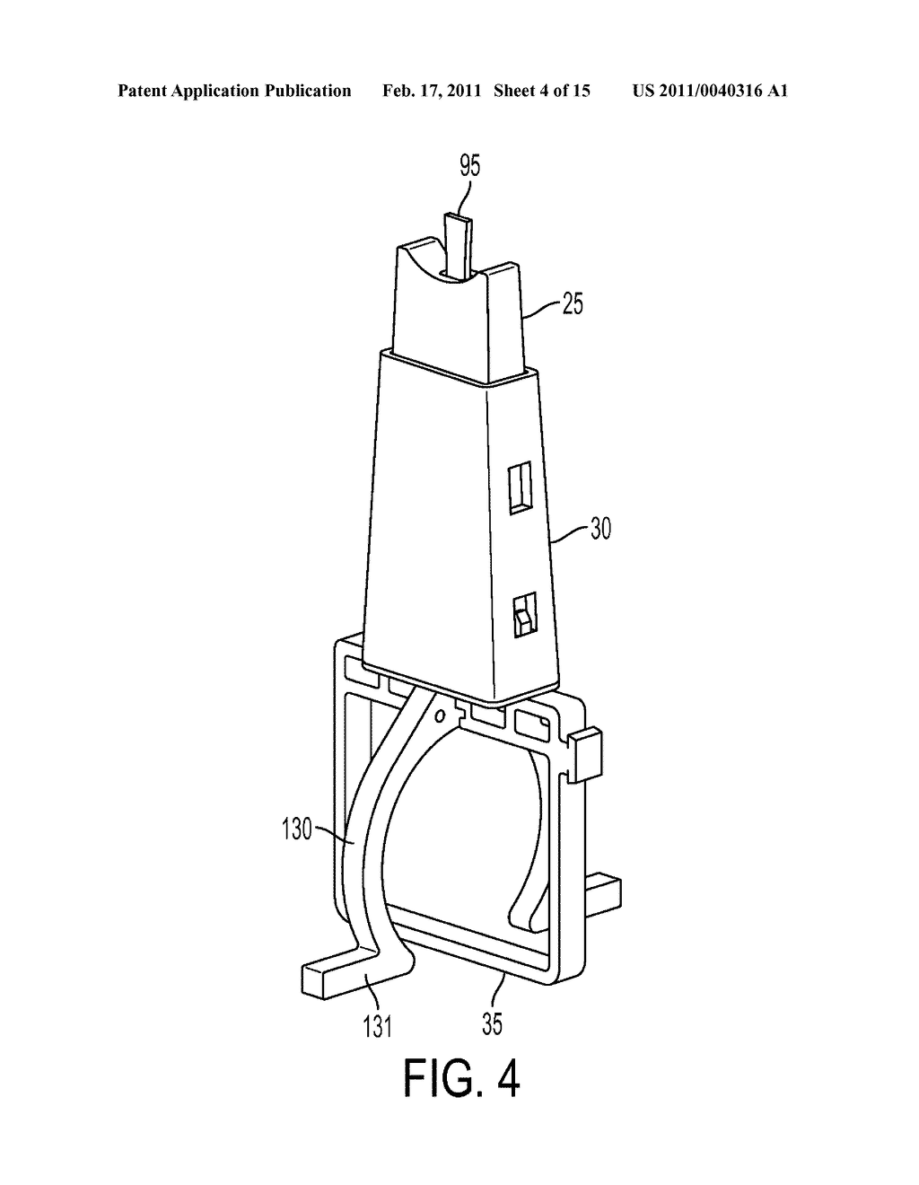 Method and Apparatus for a Single Handed Squeeze Lancet - diagram, schematic, and image 05