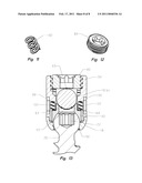 Thread-thru polyaxial pedicle screw system diagram and image