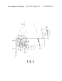 METHOD AND APPARATUS FOR REMOVABLY HOLDING MEDICAL DEVICE diagram and image