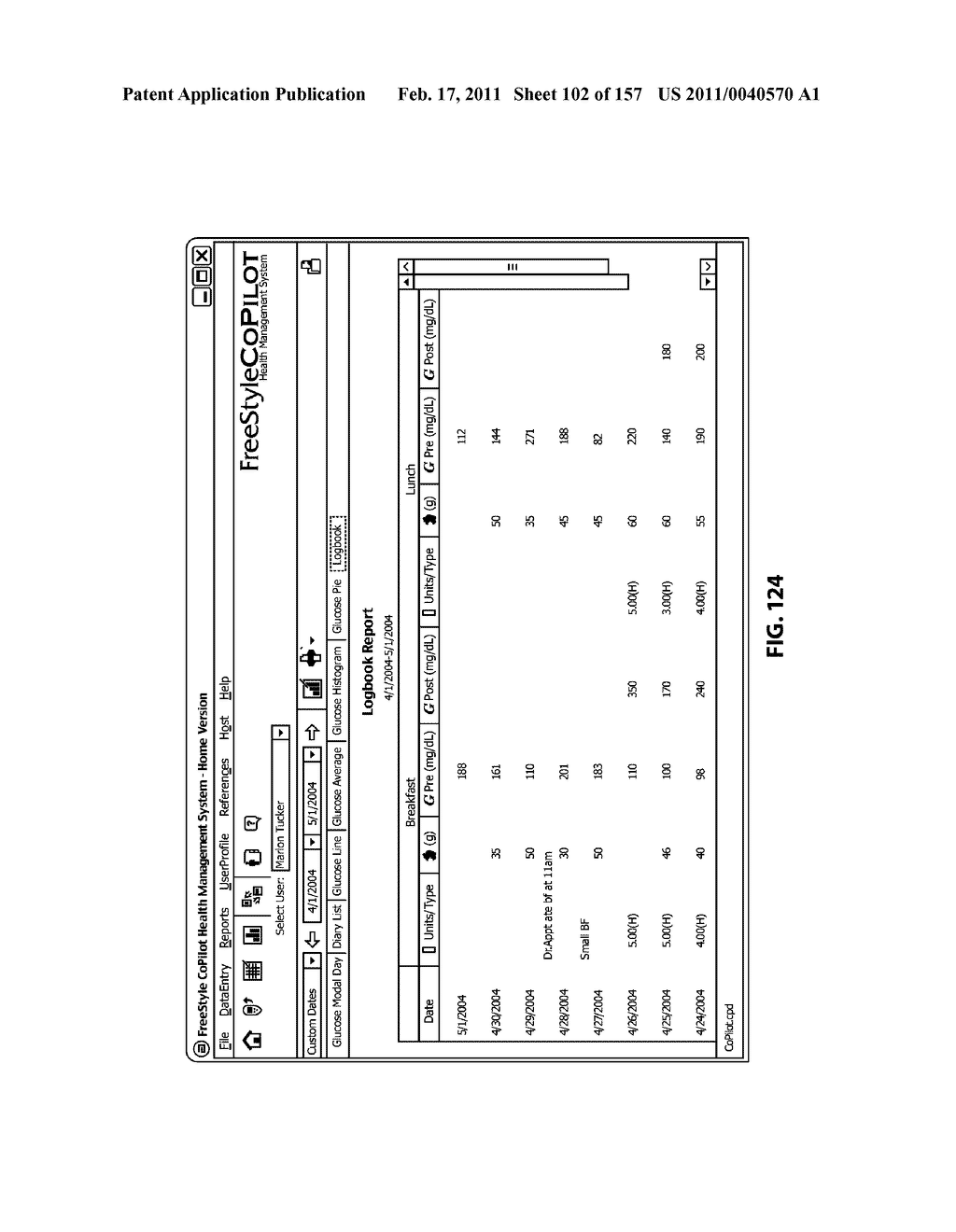 Diabetes Care Host-Client Architecture and Data Management System - diagram, schematic, and image 103