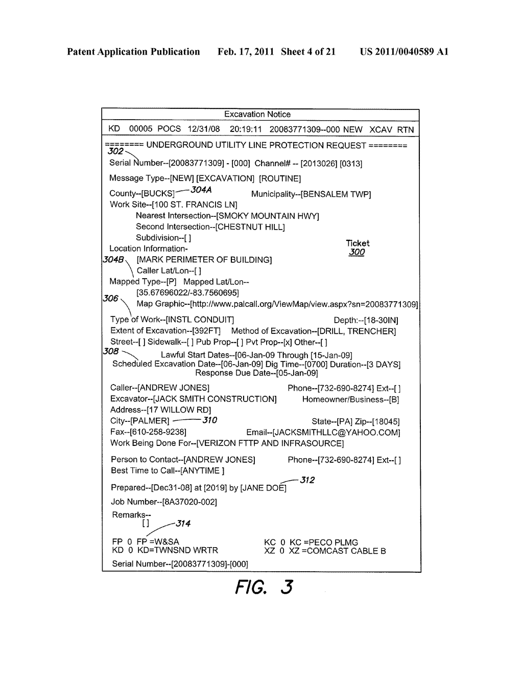 METHODS AND APPARATUS FOR ASSESSING COMPLEXITY OF LOCATE REQUEST TICKETS - diagram, schematic, and image 05