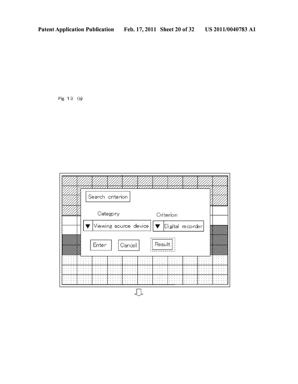 LIST DISPLAY METHOD AND LIST DISPLAY OF LARGE AMOUNT OF CONTENTS - diagram, schematic, and image 21