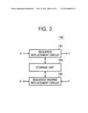 METHOD AND APPARATUS FOR MODIFYING DATA SEQUENCES STORED IN MEMORY DEVICE diagram and image