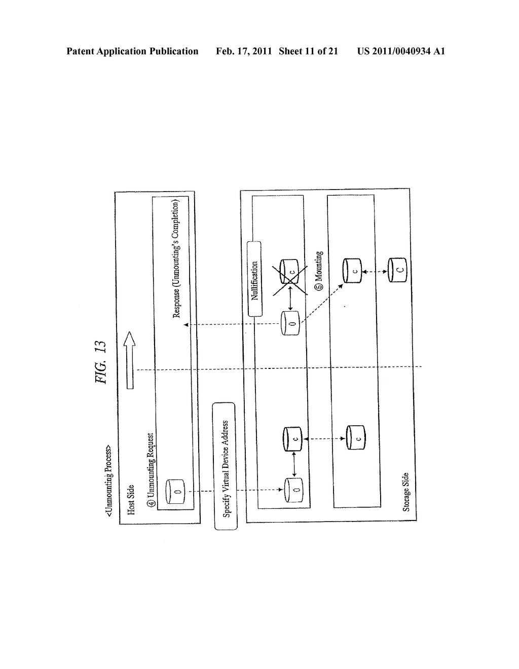 STORAGE APPARATUS HAVING VIRTUAL-TO-ACTUAL DEVICE ADDRESSING SCHEME - diagram, schematic, and image 12