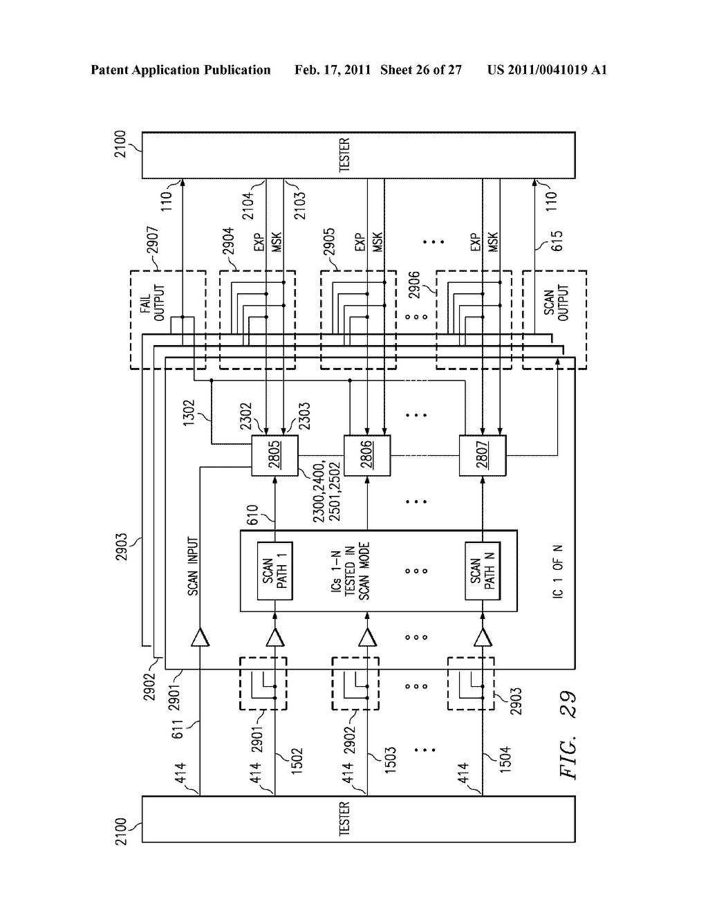 SCAN TESTING SYSTEM, METHOD AND APPARATUS - diagram, schematic, and image 27