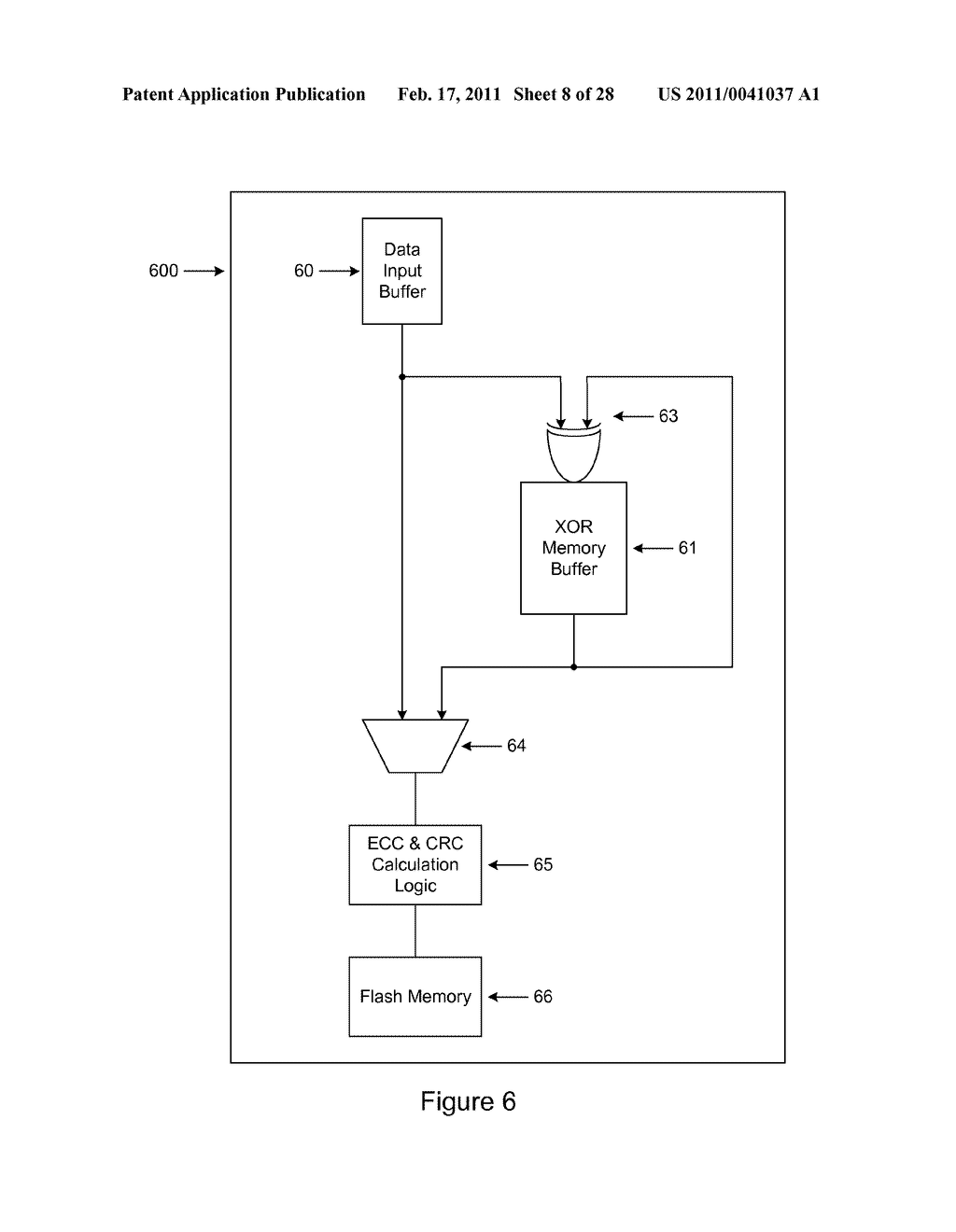 FLASH-based Memory System with Static or Variable Length Page Stripes including Data Protection Information and Auxiliary Protection Stripes - diagram, schematic, and image 09