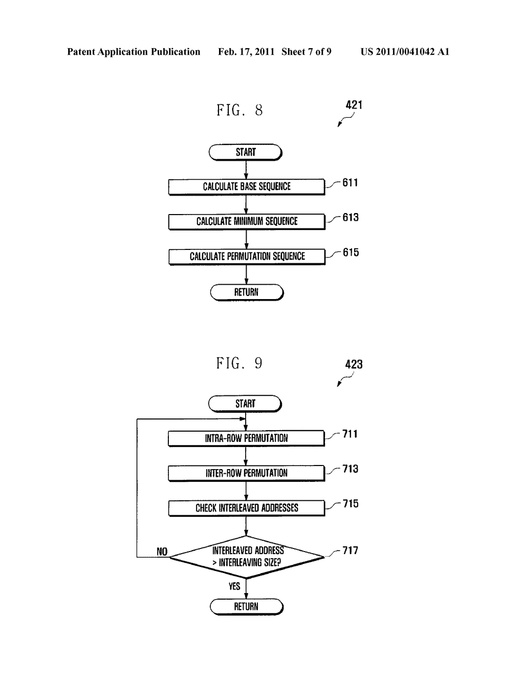 APPARATUS AND METHOD FOR DETERMINING INTERLEAVED ADDRESS OF TURBO INTERLEAVER - diagram, schematic, and image 08