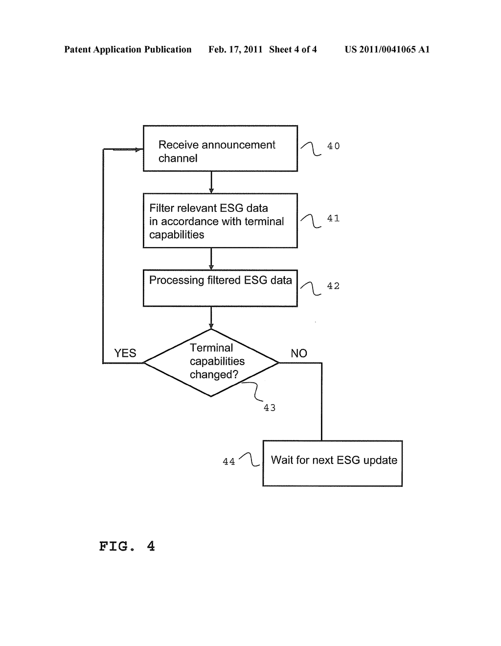 Method of Processing an Electronic Service Guide and Electronic Service Guide Broadcaster - diagram, schematic, and image 05