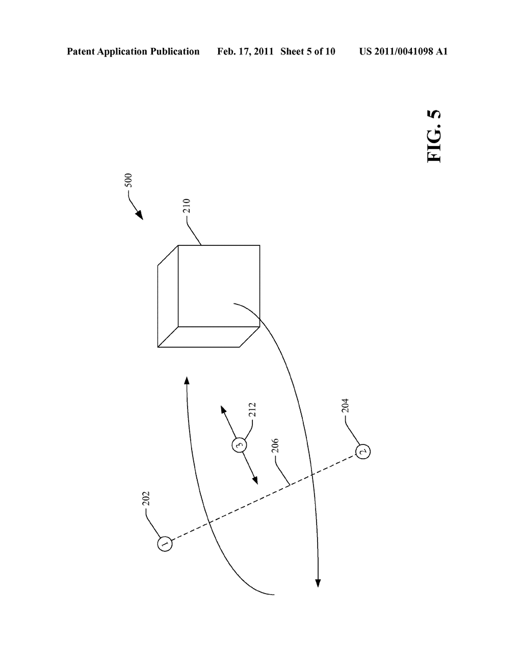 MANIPULATION OF 3-DIMENSIONAL GRAPHICAL OBJECTS OR VIEW IN A MULTI-TOUCH DISPLAY - diagram, schematic, and image 06