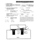 CONNECTION COMPONENT PROVIDED WITH INSERTS COMPRISING COMPENSATING BLOCKS diagram and image