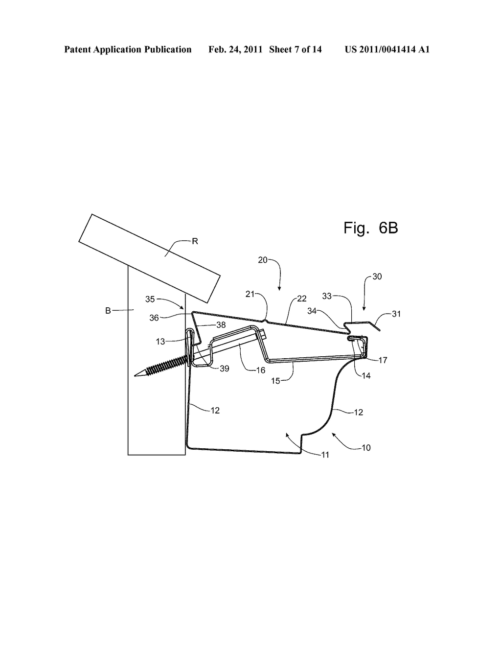 Expanded Metal Gutter Cover and Method of Installation - diagram, schematic, and image 08