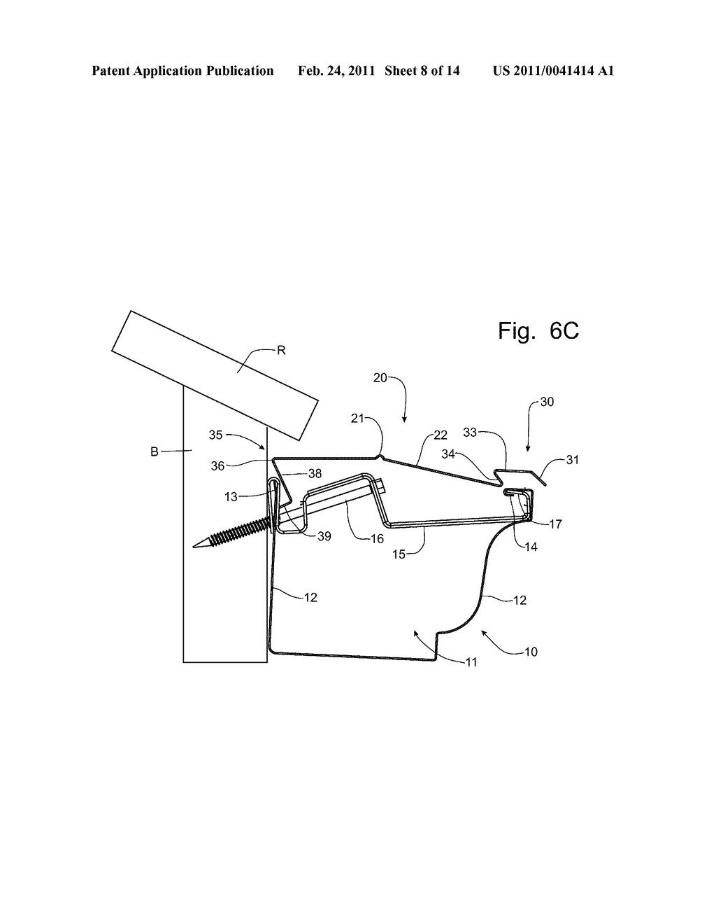 Expanded Metal Gutter Cover and Method of Installation - diagram, schematic, and image 09
