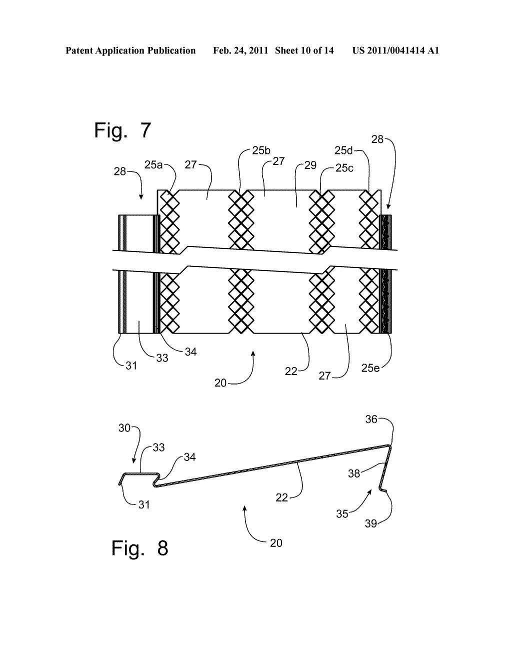 Expanded Metal Gutter Cover and Method of Installation - diagram, schematic, and image 11