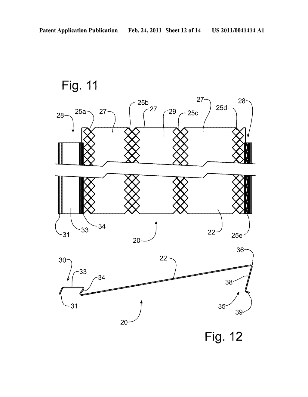 Expanded Metal Gutter Cover and Method of Installation - diagram, schematic, and image 13