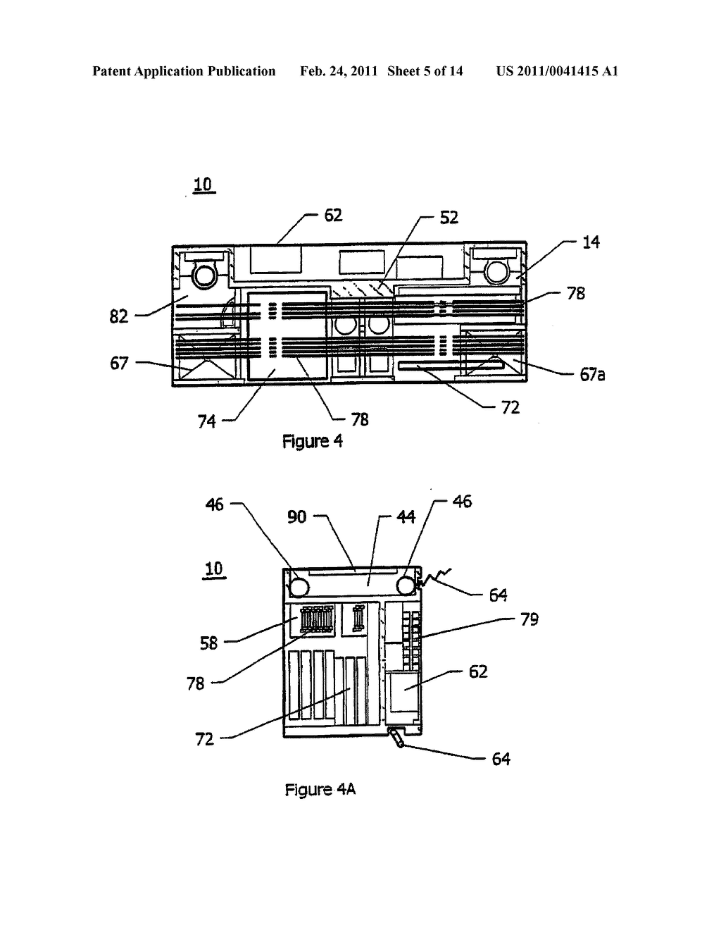 SELF-CONTAINED STRUCTURE CONFIGURABLE AS A SHIPPING CONTAINER AND AS A DWELLING - diagram, schematic, and image 06