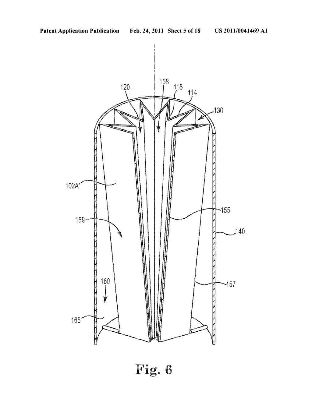 Ceramic Radial Wall Flow Particulate Filter - diagram, schematic, and image 06