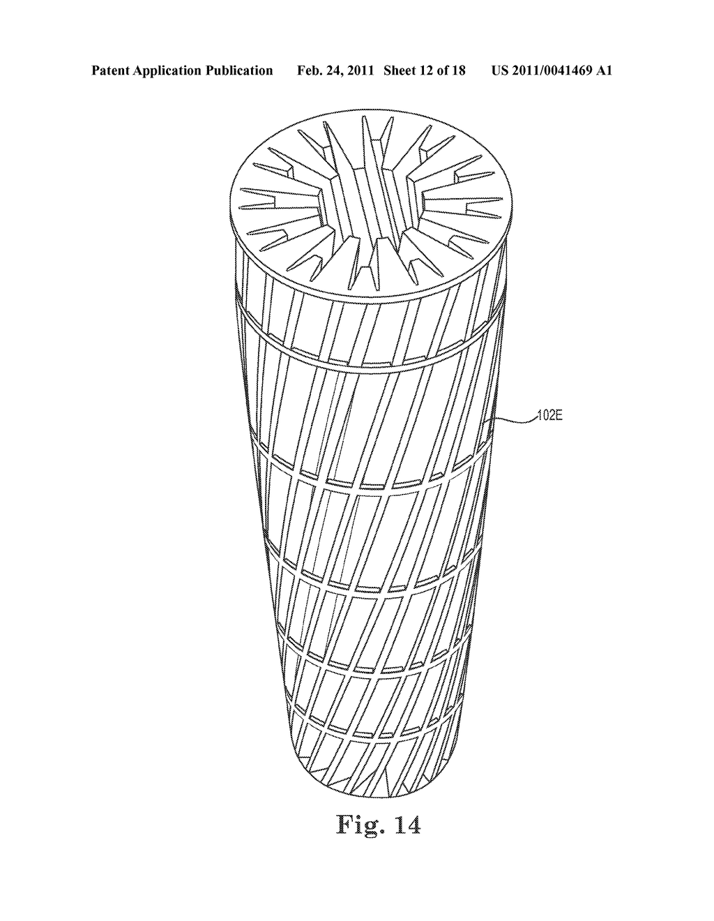 Ceramic Radial Wall Flow Particulate Filter - diagram, schematic, and image 13