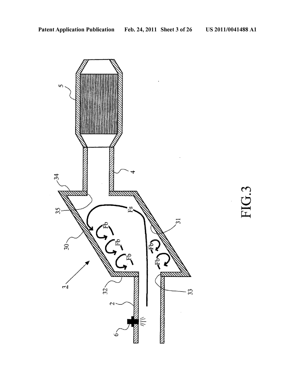 EXHAUST SYSTEM OF INTERNAL COMBUSTION ENGINE - diagram, schematic, and image 04