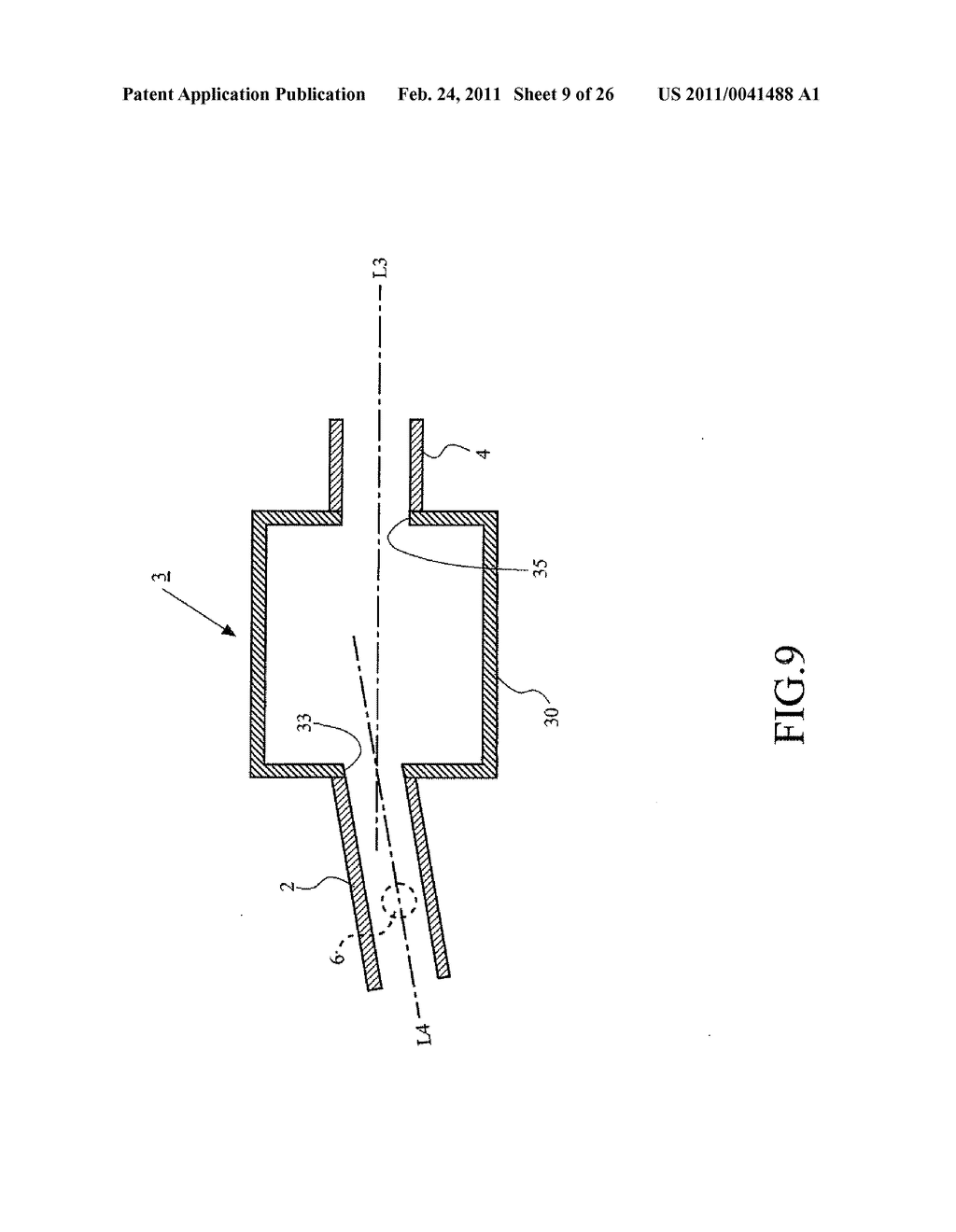 EXHAUST SYSTEM OF INTERNAL COMBUSTION ENGINE - diagram, schematic, and image 10