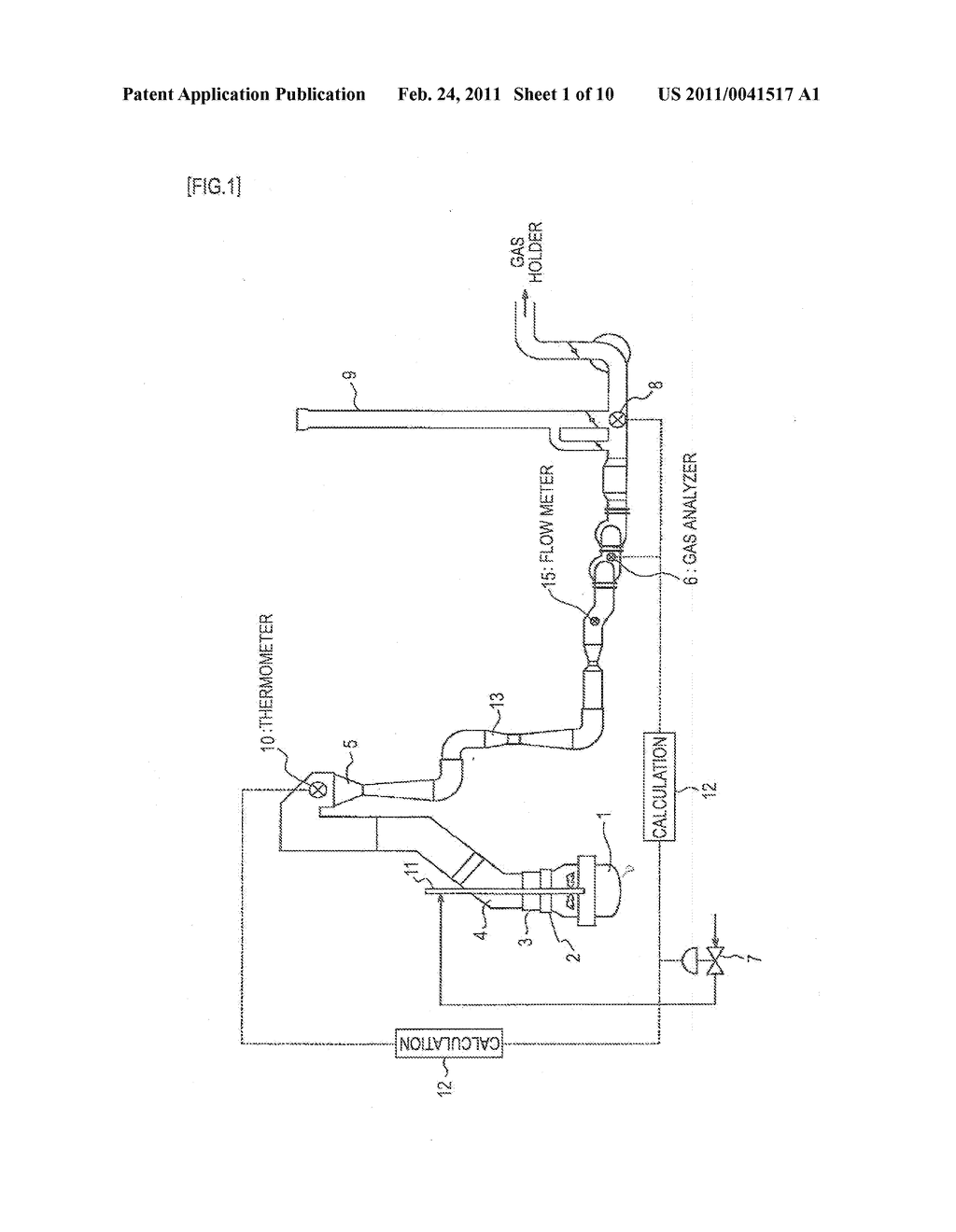 METHOD FOR REFORMING EXHAUST GAS GENERATED FROM METALLURGICAL FURNACE, METHOD FOR COOLING EXHAUST GAS AND APPARATUS THEREFOR - diagram, schematic, and image 02