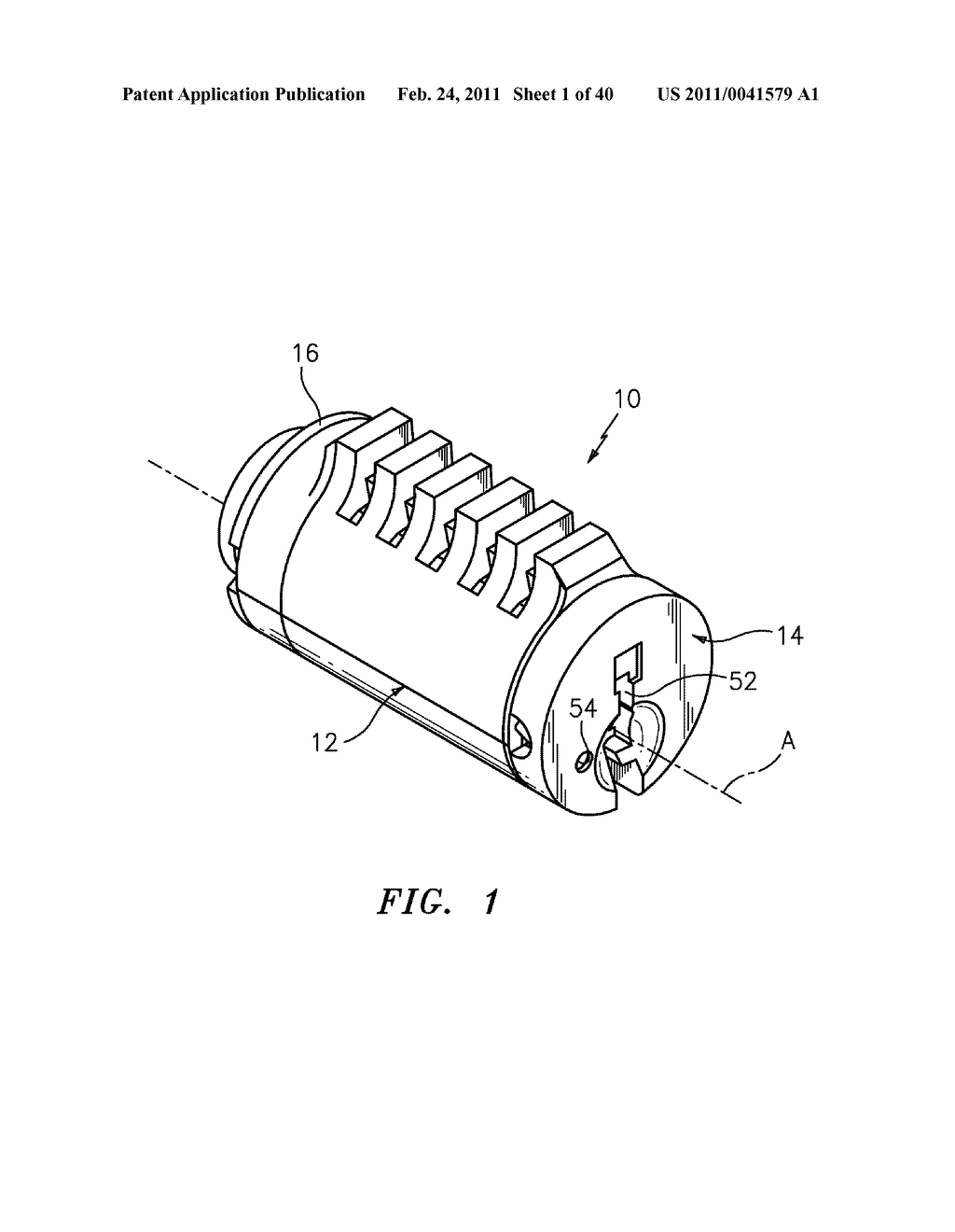 REKEYABLE LOCK ASSEMBLY WITH BLOWN CYLINDER PROTECTION - diagram, schematic, and image 02